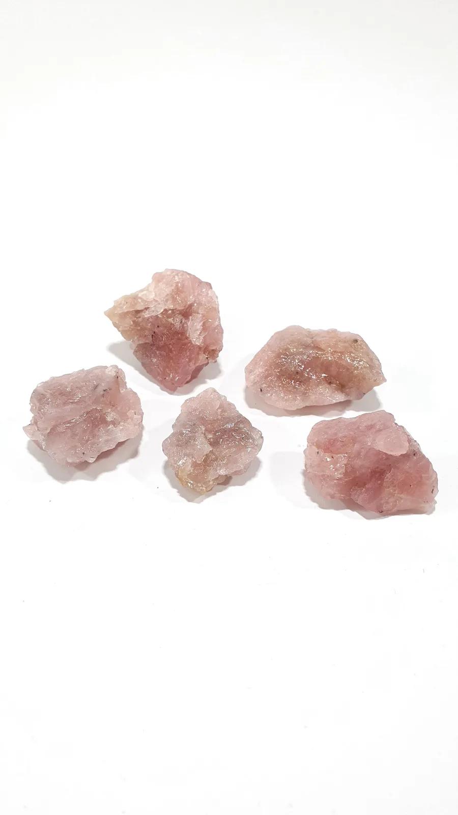 Natural Guava Rose Quartz — Rough