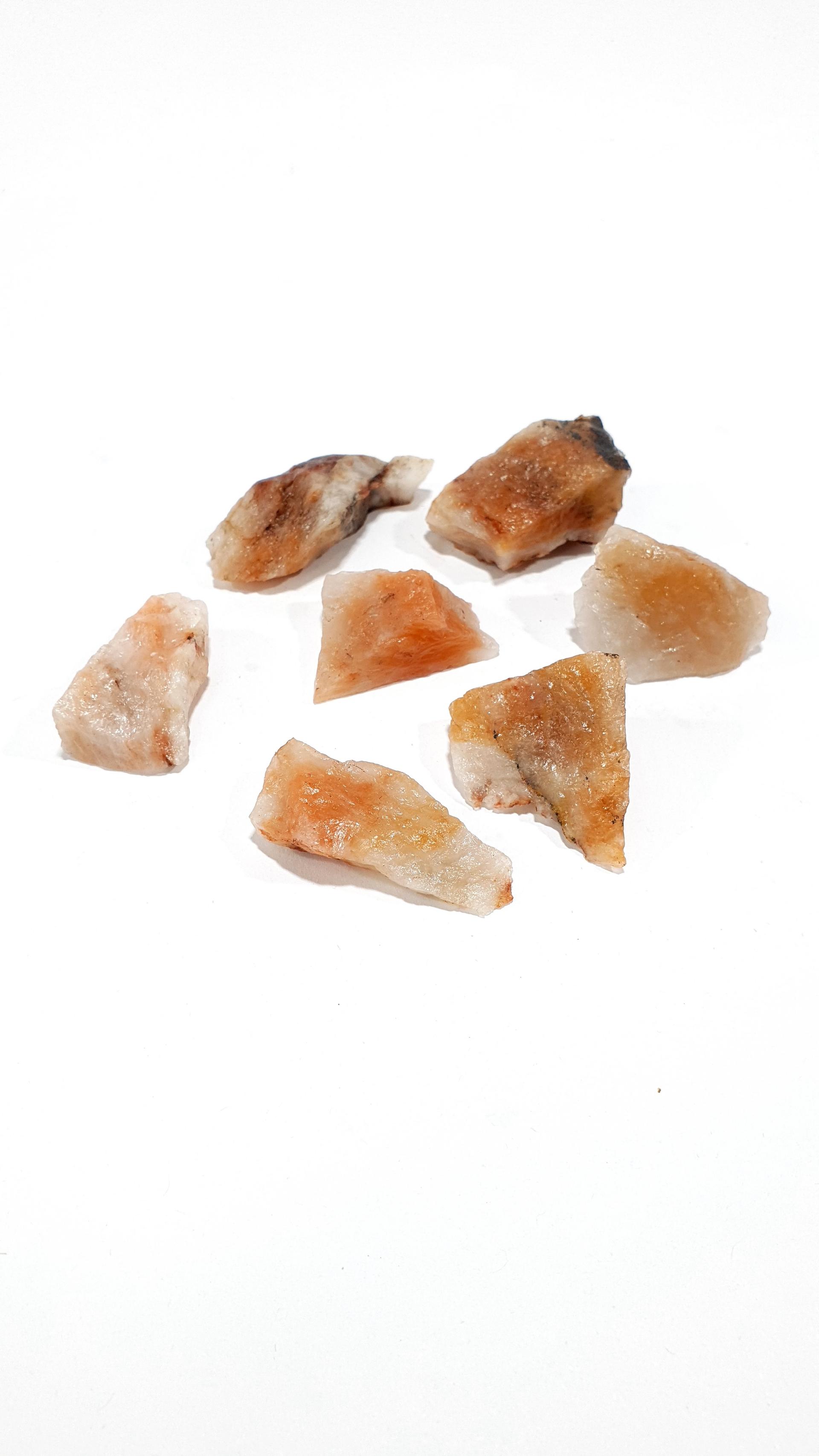 Quartzo com Hematita Natural — Bruto