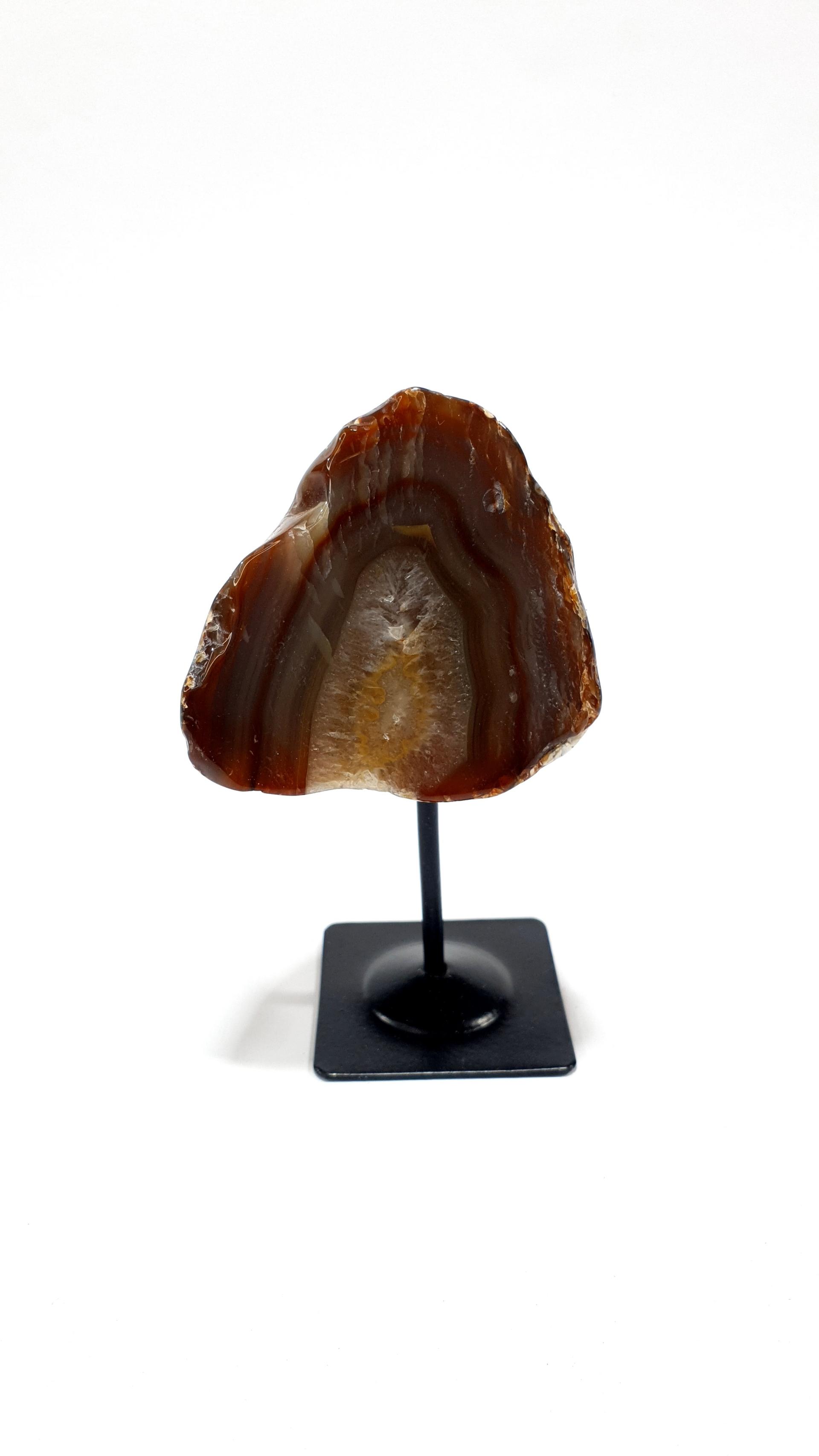 Geode with Metal Base — Rolled
