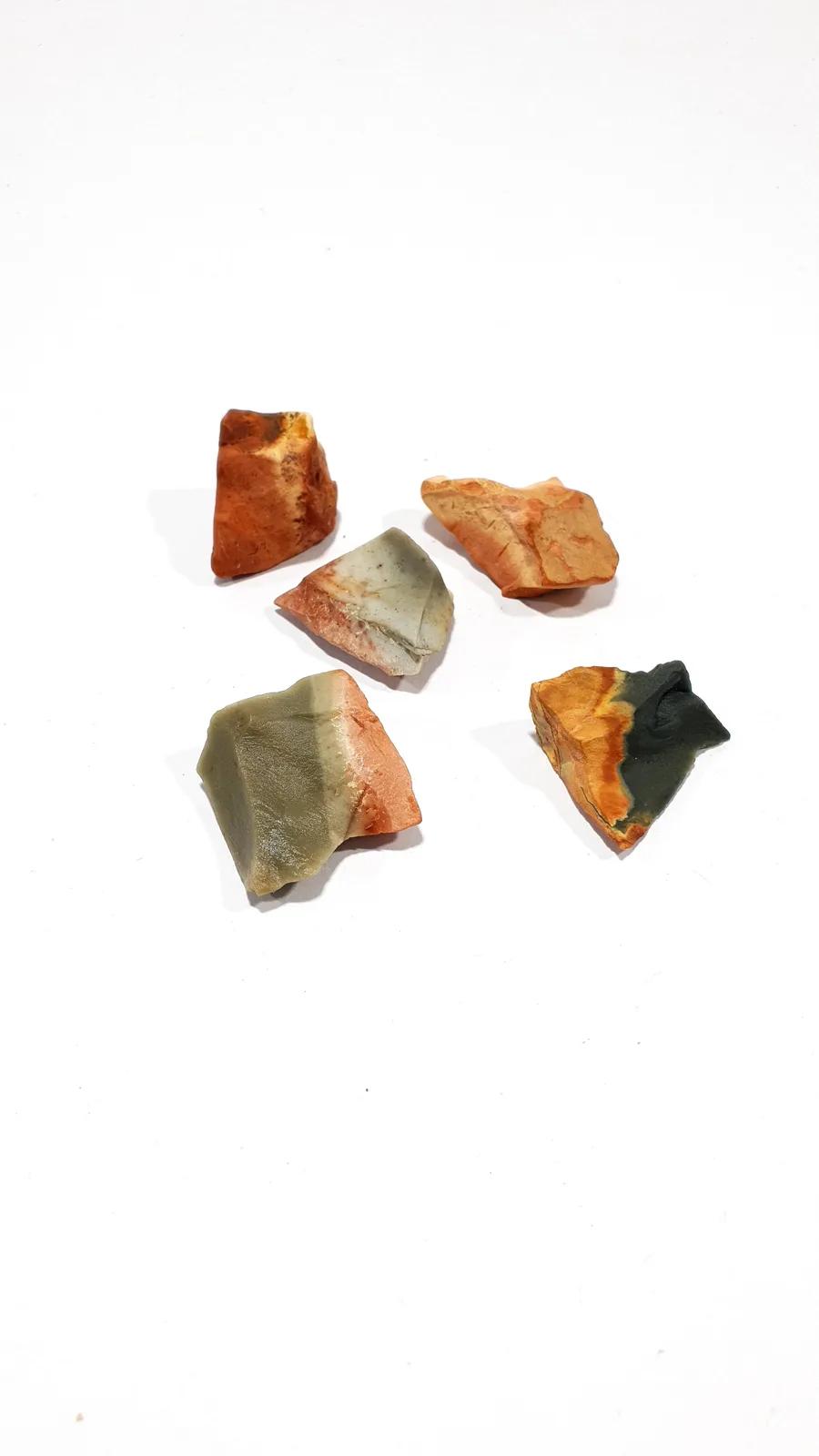 Natural Polychromic Jasper — Rough